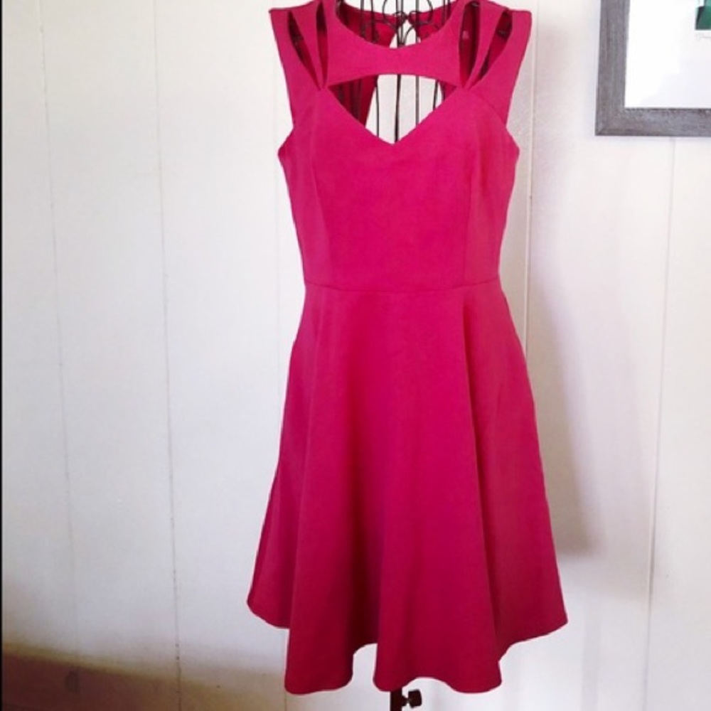 Betsy Johnson Peek a boo dress